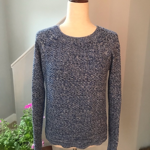 GAP FOR GOOD Women’s Light Blue Marled Knit Pullover Sweater Small - Picture 7 of 10